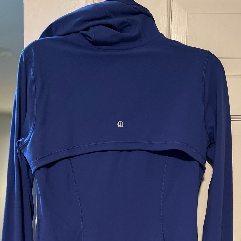 Lululemon Hooded Define Jacket Mesh Vent - PSYCHIC BLUE - Picture 4 of 7